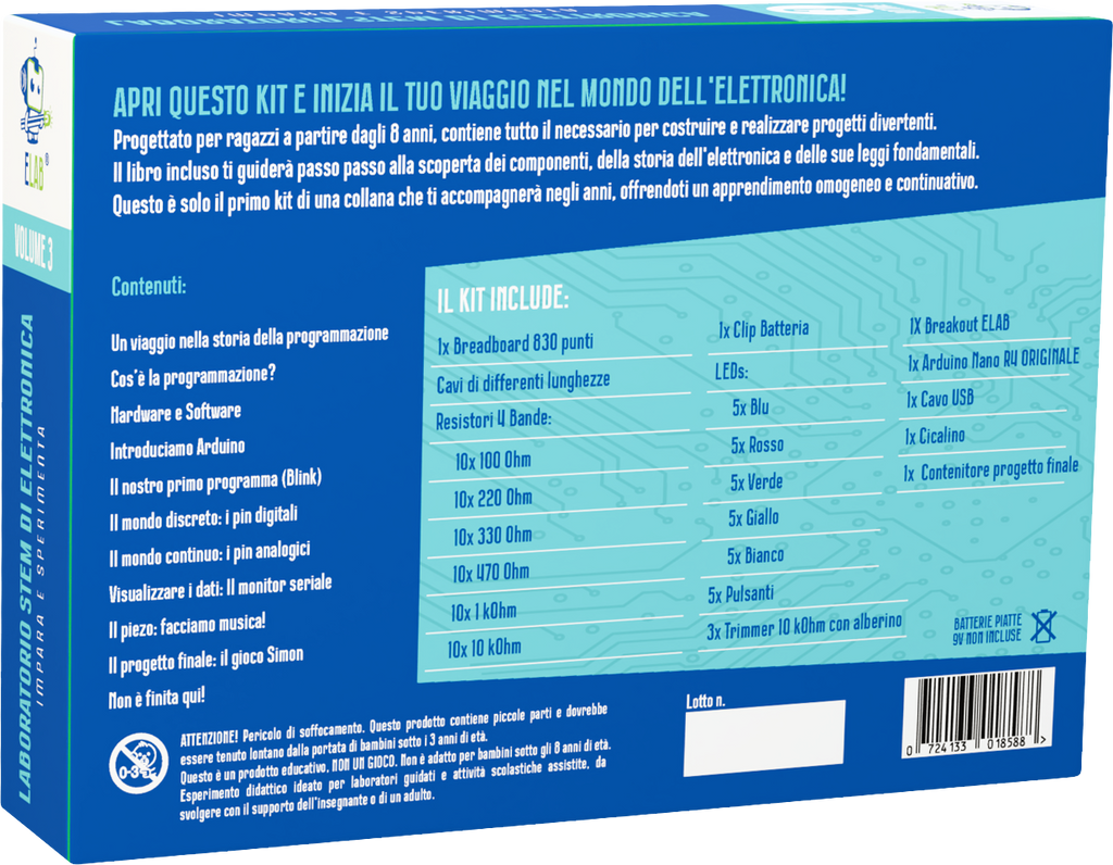 ELAB – Laboratorio di Elettronica Volume 3: Programmazione