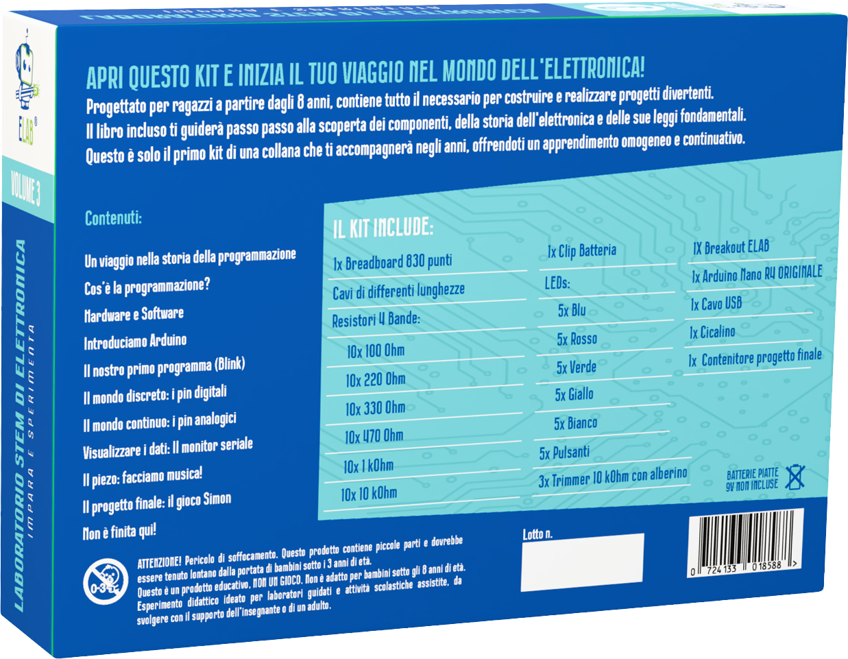 ELAB – Laboratorio di Elettronica Volume 3: Programmazione