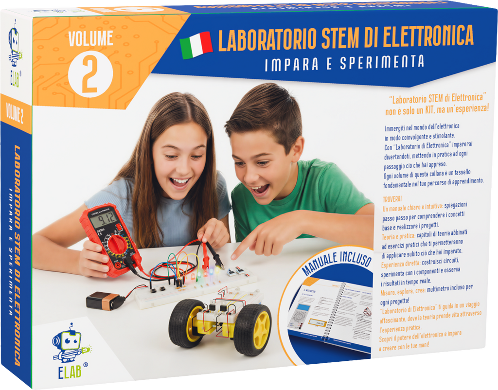 ELAB – Laboratorio di Elettronica Volume 2: Impara e Sperimenta