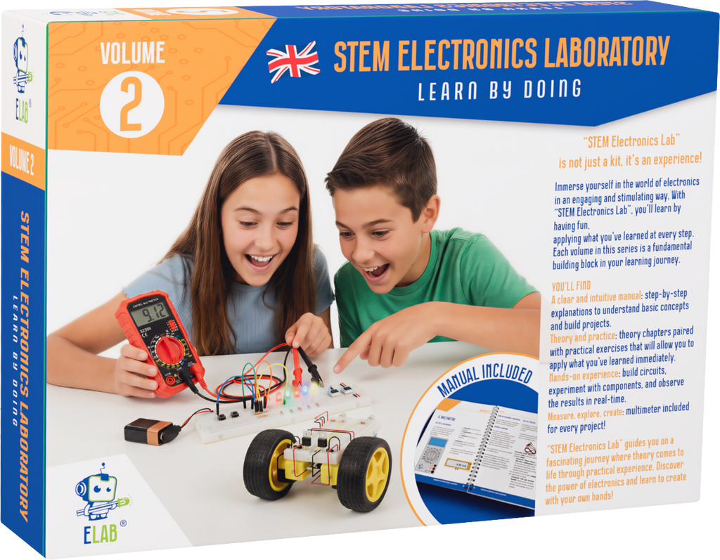 ELAB – Bundle Laboratorio di Elettronica Volume 1-2-3