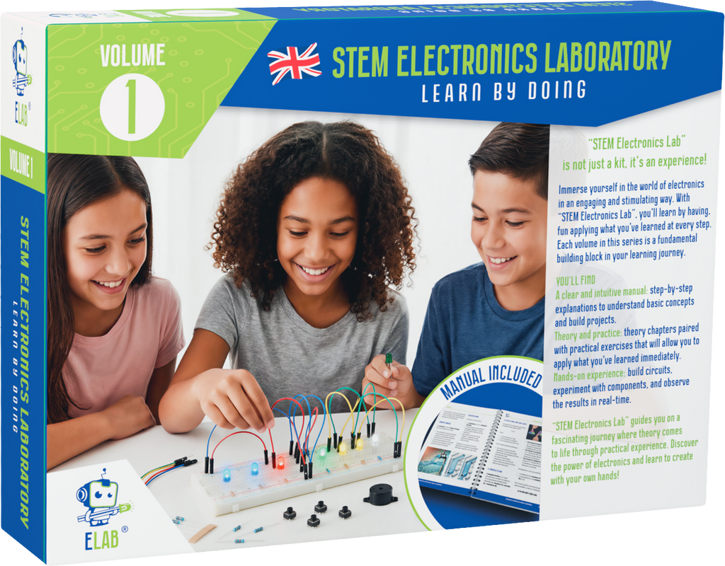 ELAB – Bundle Laboratorio di Elettronica Volume 1-2-3