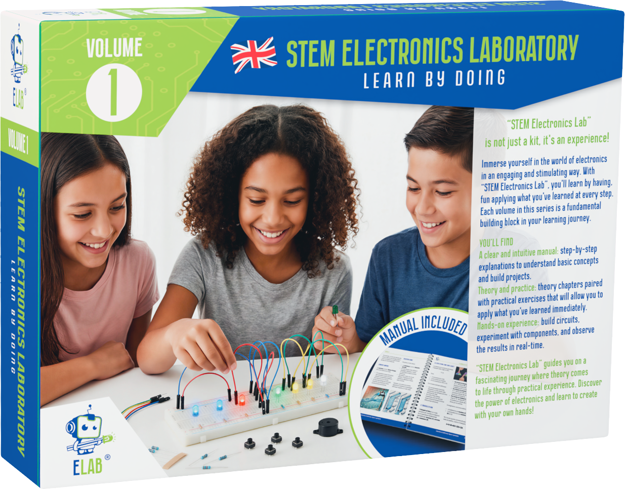 ELAB – Laboratorio di Elettronica Volume 1: Impara e Sperimenta