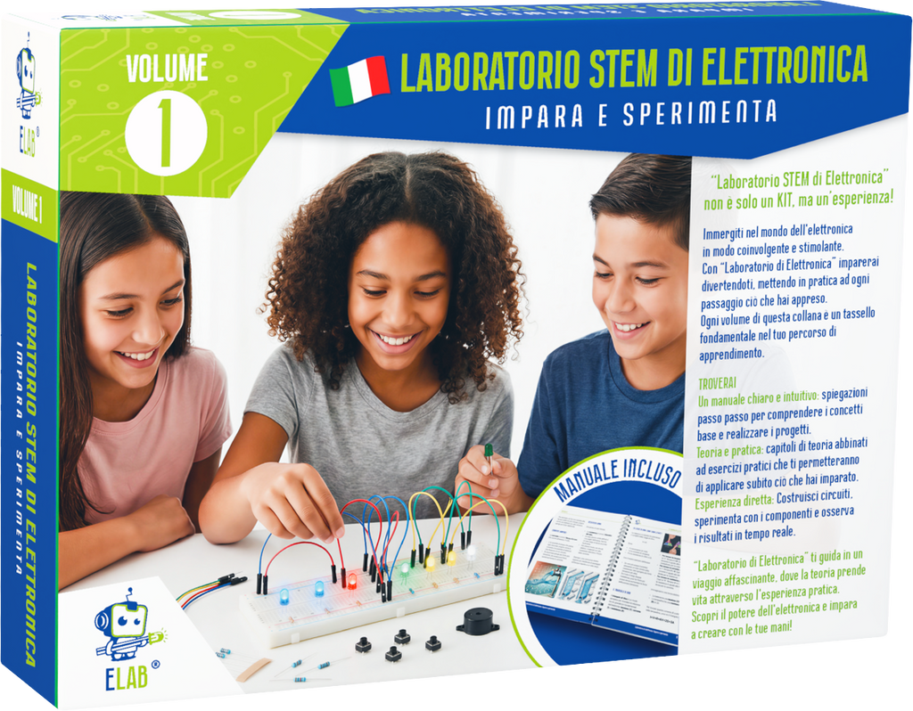ELAB – Laboratorio di Elettronica Volume 1: Impara e Sperimenta