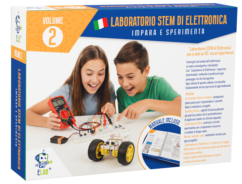 ELAB – Laboratorio di Elettronica Volume 2: Impara e Sperimenta