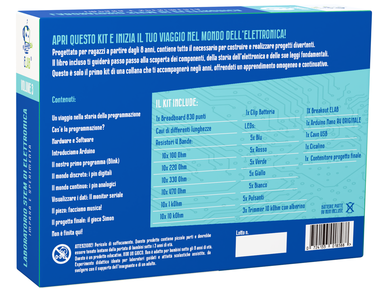 ELAB – Laboratorio di Elettronica Volume 3: Programmazione